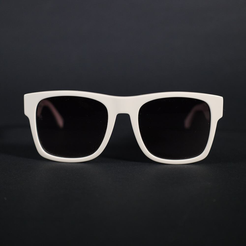 Tommy Hilfiger Square Sunglasses - Ivory White / Grey Gradient - NWT